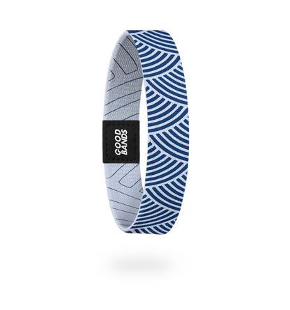 just a blue pattern